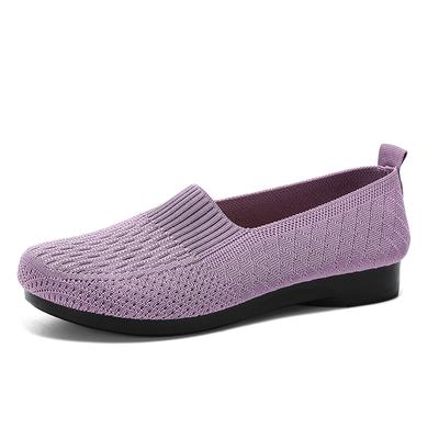 Модная новая легкая мягкая подошва, дышащая, нескользящая, с плоским каблуком, женская повседневная спортивная обувь для ходьбы, женская обувь для мам