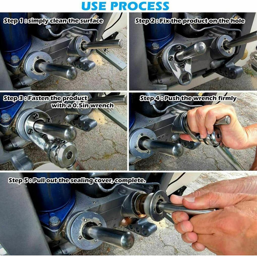 Набор металлических ключей для регулировки наклона подвесного мотора - MT0004 MT0006 MT0009 для Yamaha Suzuki Johnson Evinrude