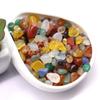 Natural Crystal Seven Colored Agate Transparent Landscape Craft Reusable Gravel  for Aquarium