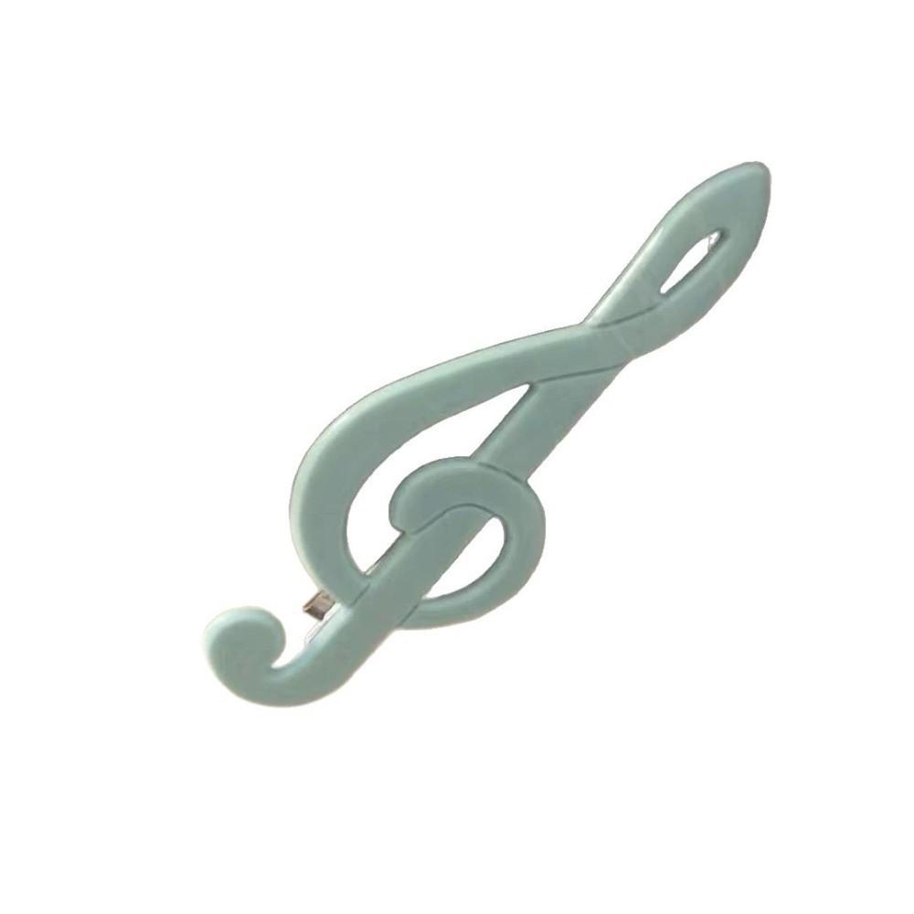 Y2K Duckbill Alligator Clip Music Note Side Clip Hair Accessories Music Note Hair Clip  Women