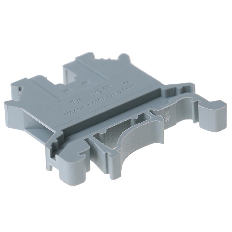 10 шт. Клеммная колодка для монтажа на DIN-рейку, универсальная, для панельного монтажа, Uk 2.5B, 32A, винтовое соединение