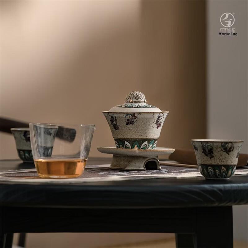 Edenus Dunhuang Небесный Аромат Портативный Керамический Чайный Набор для Ганфу