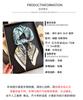 Elegant retro floral print silk scarf square scarf premium shawl sunscreen neck small square scarf headscarf women's scarf