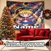 Custom Name Personalized Sailor Moon Print Tapestry, Wall Art Decor, Bedroom, Dorm, Apartment, LivingRoom, Party Backdrop, Gift for Birthday
