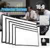 Portable Polyester Folding Projector Screen, 60-150 Inch, 16:9/4:3