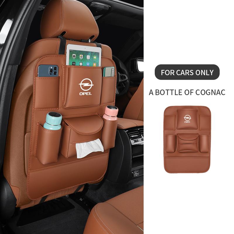 Для Opel OPCline ASTRA CORSA INSIGNIA MOKKA VECTRA ZAFIRA GTC Tigra Органайзер для сиденья автомобиля Сумка для хранения на спинку сиденья Накладка Аксессуары