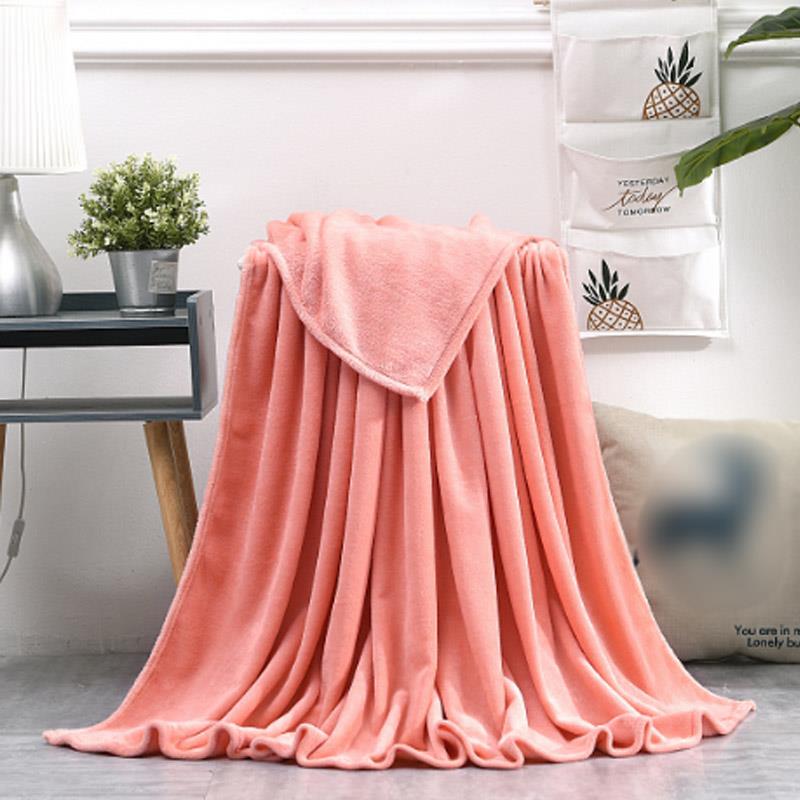Теплое покрывало для зимнего дивана, фланелевые одеяла, одеяло из кораллового флиса, механическая стирка, плед, тонкая простыня