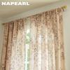 1 шт. NAPEARL Французские Ретро Нежные Печатные Шторы с Бахромой Полупрозрачные Шторы для Спальни Гостиной Окна Домашний Декор