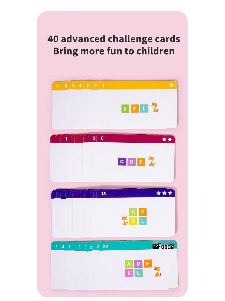 Penguin-Themed Wooden Alphabet Stacking Blocks for Kids