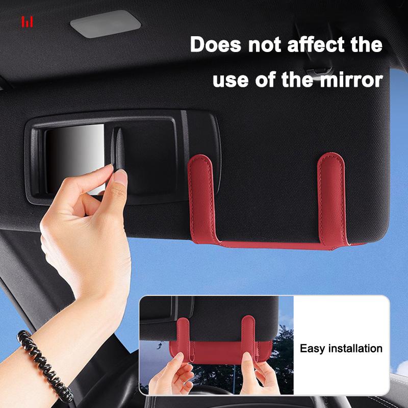 For BMW 1 2 3 4 5 6 7 X Series Z4 G11 G30 X1 F48 X2 F39 X3 G01 X4 G02 Car Interior Glasses Case Sun Visor Sunglasses Box Holder BF2