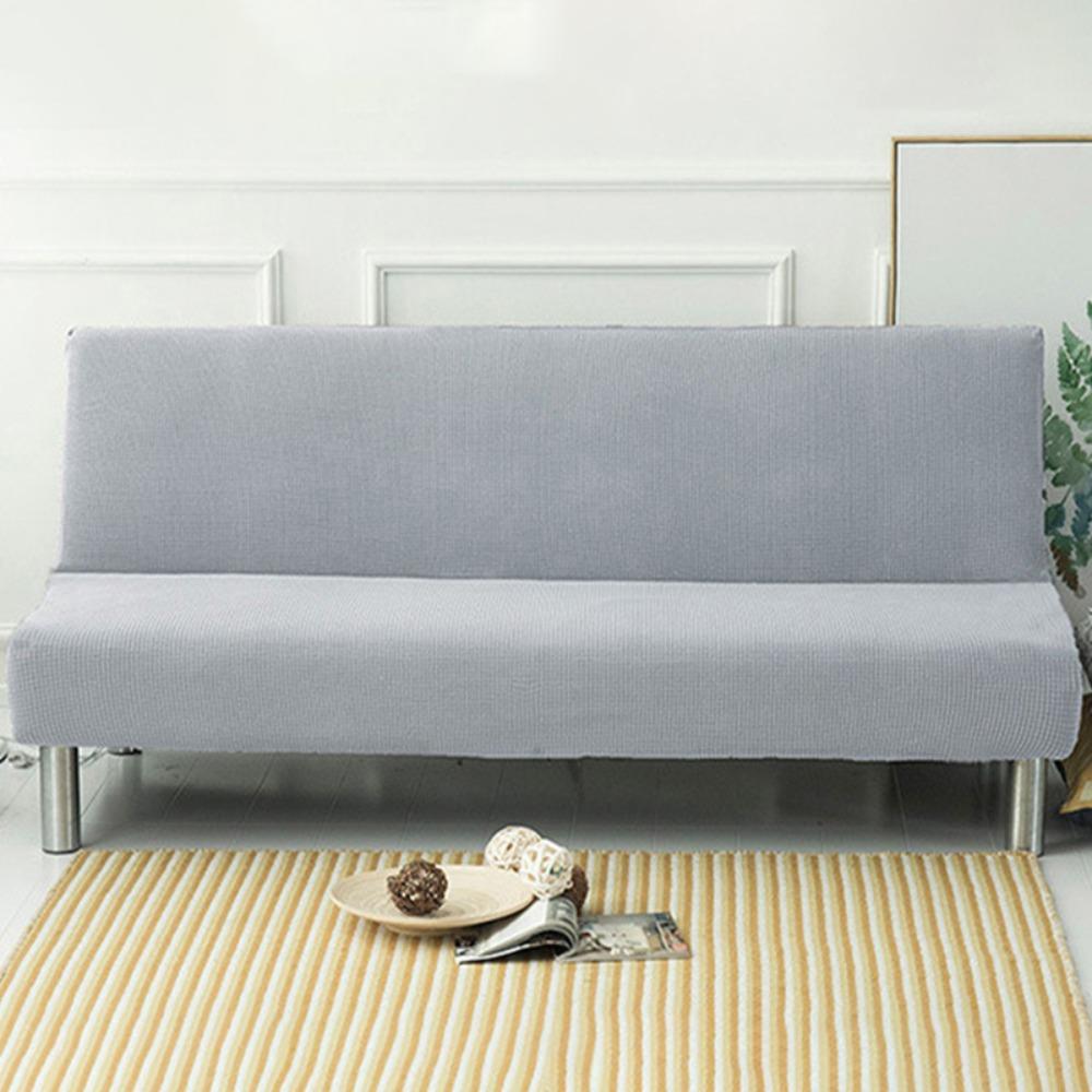 Removable Futon Sofa Cover Elastic Bench Cover Household Armless Sofa Slipcover  Home