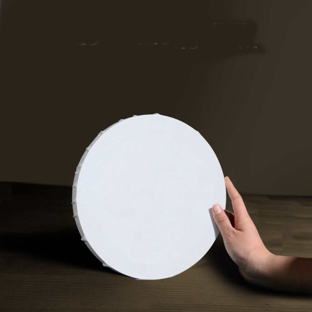 Blank Oil Paint Painter for Artist Thicken Circle Canvas Painting Board Picture Frame Drawing Board