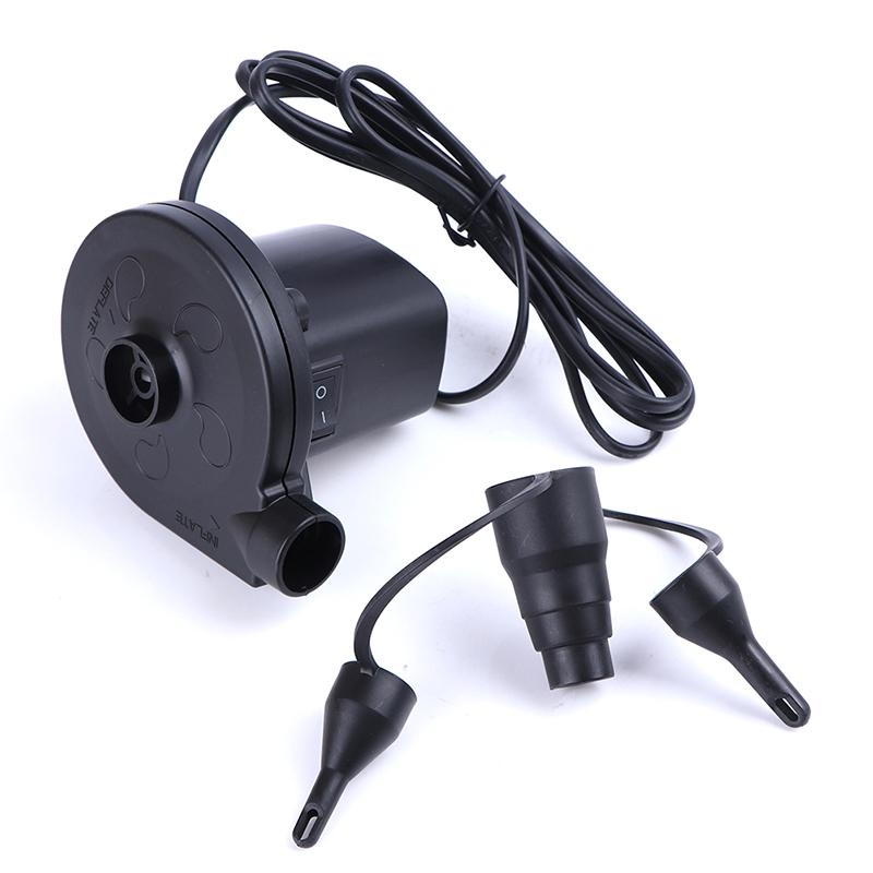 Car Inflatable Air Pump Ac 12V For Camping Air Bed Inflate Boat Pump For Blower