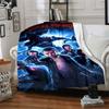 Stranger Things Customize Text Blanket Throw Personalized Blanket Soft Warm Cozy Perfect for Bed Couch Home Decor Office Chair All-Season Use