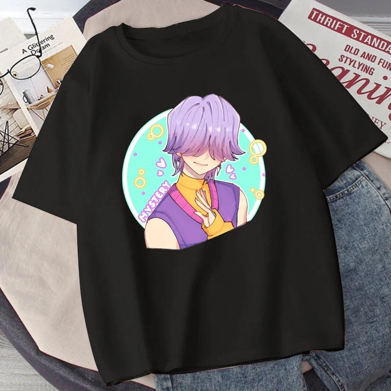 KPop Demon Hunters Child T-shirt Anime Character Print Short Sleeve Tees Girls' Summer Casual Tops Kids Birthday Gifts
