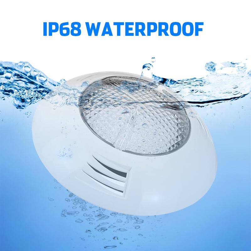 468LED RGB Светодиодный свет для бассейна IP68 Водонепроницаемый Наружный Подводный свет Пруд Аквариум Лампа AC12V 45W