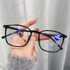 Очки с защитой от синего света для женщин, защита от радиации для глаз, квадратные очки с защитой от синего света для мужчин, совместимые с оправой для близорукости
