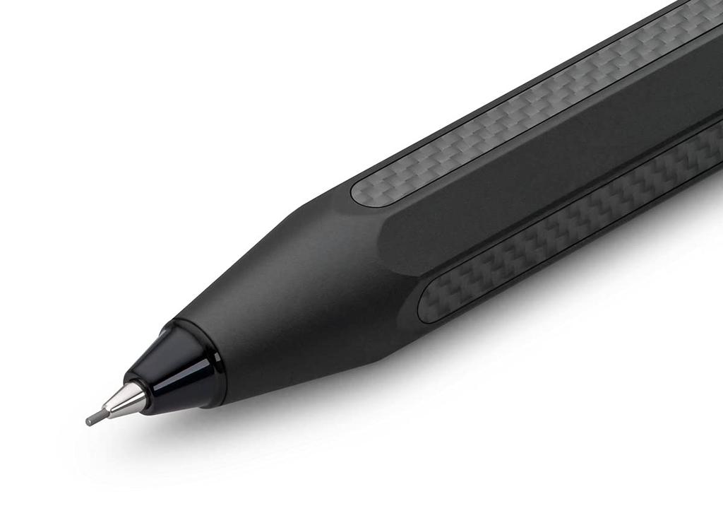 Kaweco AC Sport Mechanical Officially Imported Pencil, Black, ACSP-BK, 0.7mm,