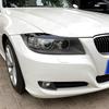 Для BMW 3 серии E90 E91 320I 330I 2005-2012 Передняя крышка фары Декоративная полоска Накладка на брови Наклейка Глянцевый черный