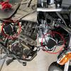 Универсальный очиститель воздушного фильтра для мотоцикла 50 110cc 125cc 140cc Мотоцикл Питбайк Квадроцикл Скутер 35/38/40/42/45/48/50мм