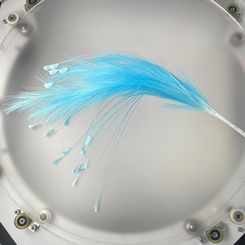 1PC Fake Plant Reed Colorful Peacock Grass Reed Peacock Grass Fake Flower Decoration Simulated Flower Wedding Decoration 7 Colors