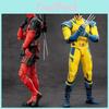 Action Deadpool Wolverine Figure Model Doll Plastic Toy Children Gift