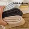 1/5 пар Мужские Женские Шерстяные Носки для Пар Однотонные Зимние Снежные Рождественский Подарок Утолщенные Теплые Флисовые Петлевые Носки Антифриз