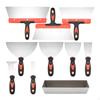 10x Drywall -Kit Finishing Trowel Ergonomic Handle Premium Putty Mud At The End of