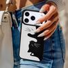 Милый Чехол для Телефона с Кошкой Для iPhone 17 Air 14 15 13 12 Max Чехол Для Apple 14 15 16 16e 11 Pro Max Plus