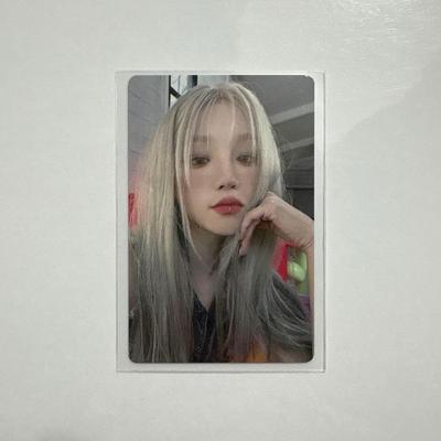 [ИСПОЛЬЗОВАЛ] (грамм)I-DLE Gidle YUQ1 Юци Бонусная торговая карта от Tower Records