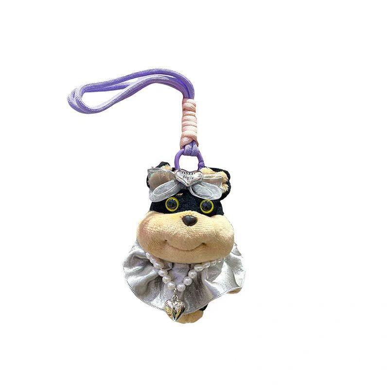 Милый брелок-подвеска в виде пчелы для сумки для собаки, плюшевая кукла, брелок для ключей, кошелек для карточек, премиальные подарки, подвеска