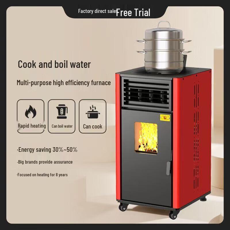 CTDX Smart Biomass Pellet Heating Stove