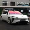 Пленка для изменения цвета кузова автомобиля Carlek Матовый Черный Тень и Белый Мури Хуай