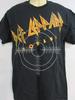 ОФИЦИАЛЬНЫЙ МЕРЧ DEF LEPPARD ГРУППА КОНЦЕРТ МУЗЫКА СРЕДНИЙ Унисекс Футболка