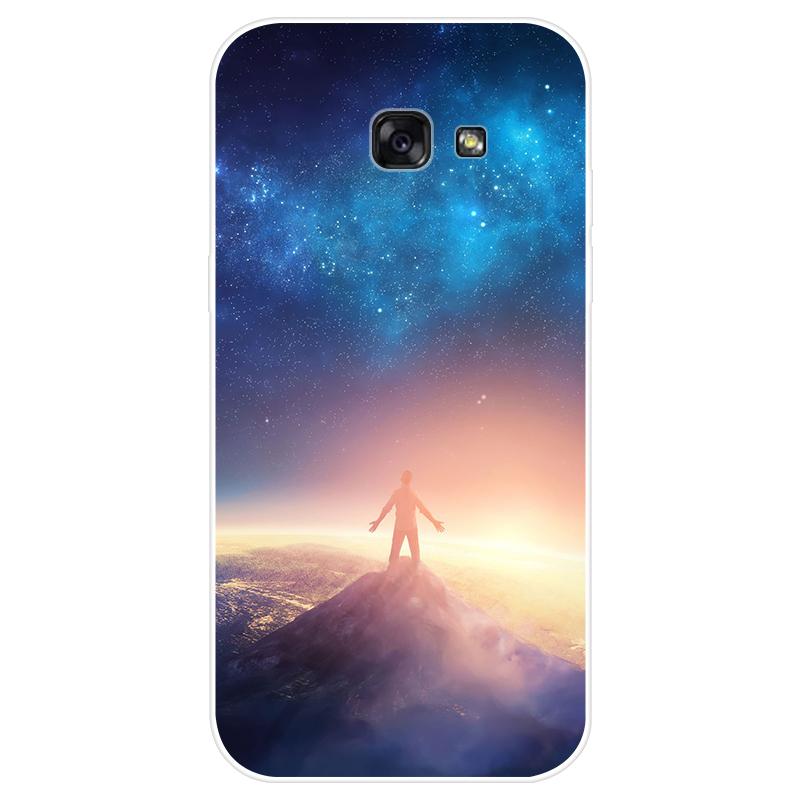 Для Samsung Galaxy A 5 A52017 SM-A520F чехол Мягкая силиконовая задняя крышка модный чехол для телефона с мультяшным рисунком