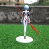 22cm NEON GENESIS EVANGELION Figures Ayanami Rei Action Figure Cake Decorations PVC Model Anime Asuka Makinami Collection Toys