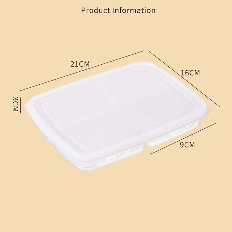 Food Fruit Storage Box Kitchen Refrigerator Freezer Organizer Meat Onion Ginger Compartment Storage Box Fresh Containers