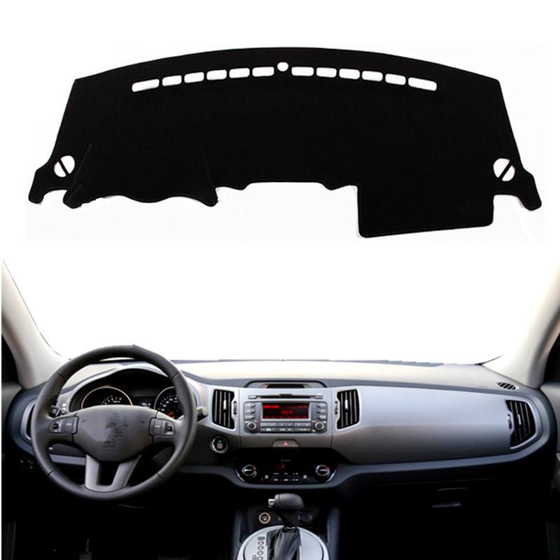 Коврик на панель для Kia Sportage R 2011-2013 2014 2015 Накладка на приборную панель Коврик Анти-УФ Солнцезащитный Ковер Подушка Автоаксессуары