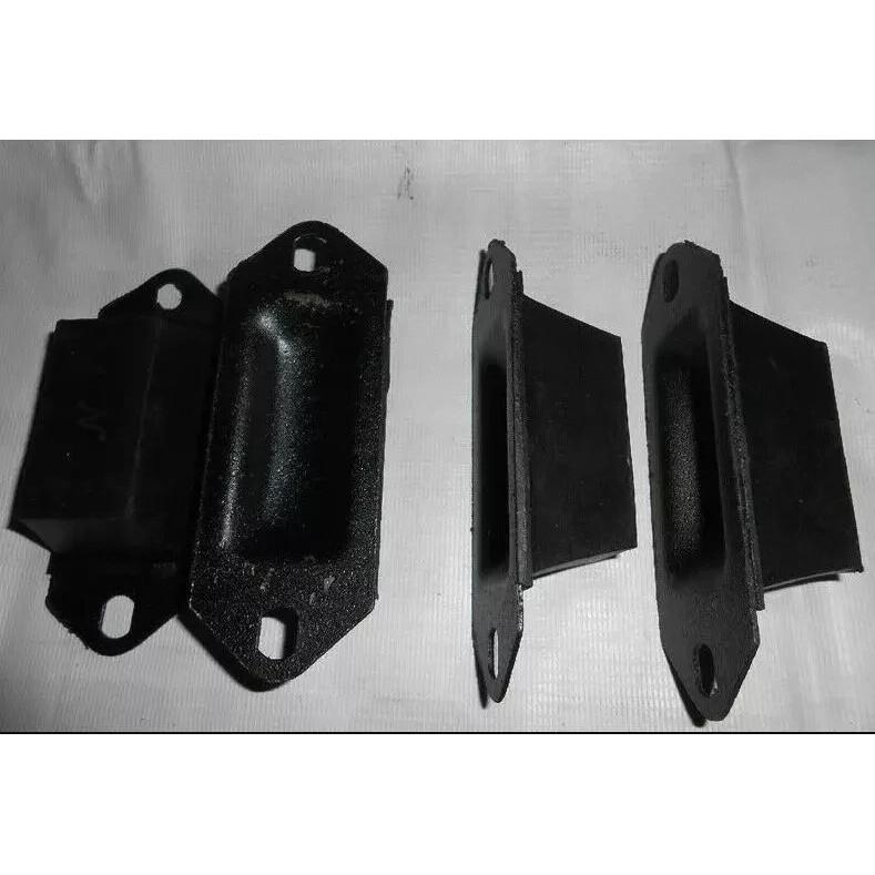 New Axle Bump Stop Rubber Kit 4 Pieces Jeep Willys Mb Gpw Cj2A Cj3A Cj3B Cj5 Cj6