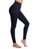 CRZ YOGA Компрессионные укороченные леггинсы для йоги азиатского размера M женские, брюки, леггинсы с высокой талией, ноги, Butterluxe, посадка, шаговый шов 24 дюйма/60 см, темно-синие,