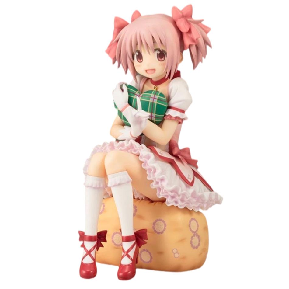 14СМ Puella Magi Madoka Magica Аниме Фигурка Канаме Мадока Волшебница ПВХ Декор Фигурки Действия Модель Аниме Мультяшная Модель Игрушка Подарок