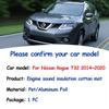 Передняя накладка на капот двигателя для Nissan Rogue X-Trail T32 XTrail 2014~2020 Тепло-звукоизоляционный хлопковый коврик Звукоизоляционный чехол Аксессуары