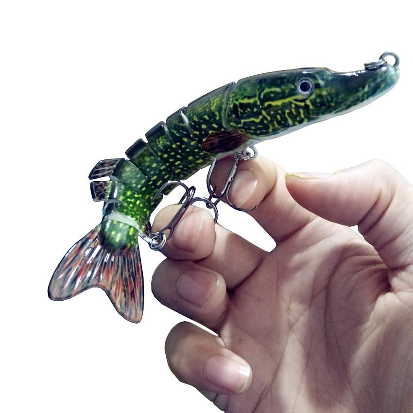 3.5inch 6inch Fishing Lures Swimbait Crankbait Wobbler Lure SinKing Hard Bait Lifelike Pike Muskie Bass Catfish Lure Fishing Tackle Hunting