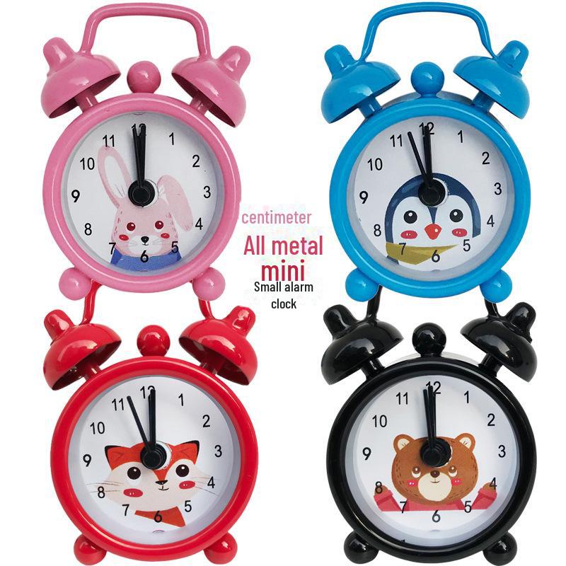 Миниатюрный металлический брелок-будильник для автомобиля - идеально подходит для детей, студентов, сумок и подарков!