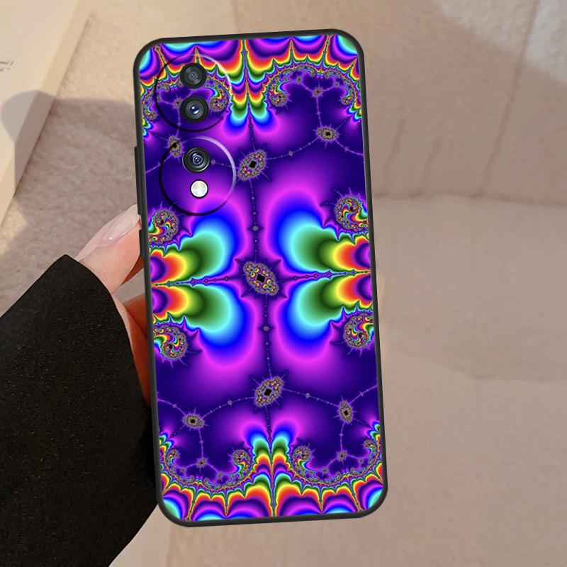 Vintage Ornament For Honor 90 70 50 Lite Magic 5 Pro 8X 9X Phone Case For Honor X8a X9a X7a X6a X9 X7 X8 X9b