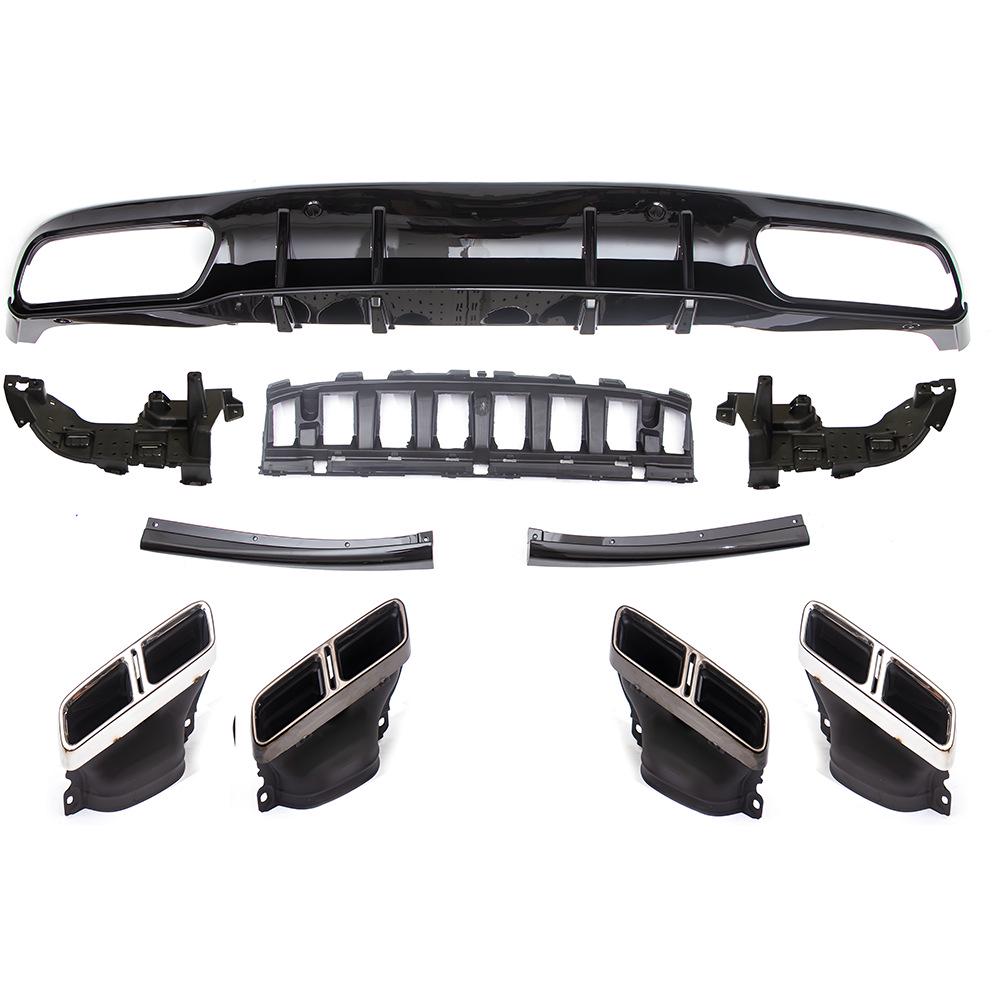 Mercedes-Benz C-Class (15-18) W205 C63 Coupe Rear Diffuser Tailpipe Upgrade