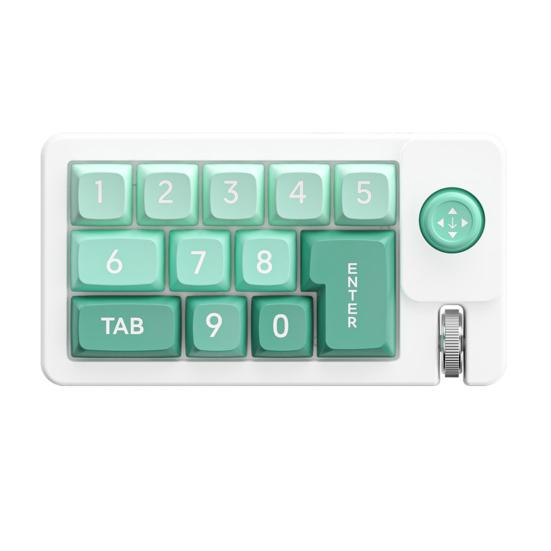 Механическая клавиатура для одной руки, игровая клавиатура с 12 клавишами и RGB-подсветкой, программируемая, с возможностью горячей замены, малая клавиатура