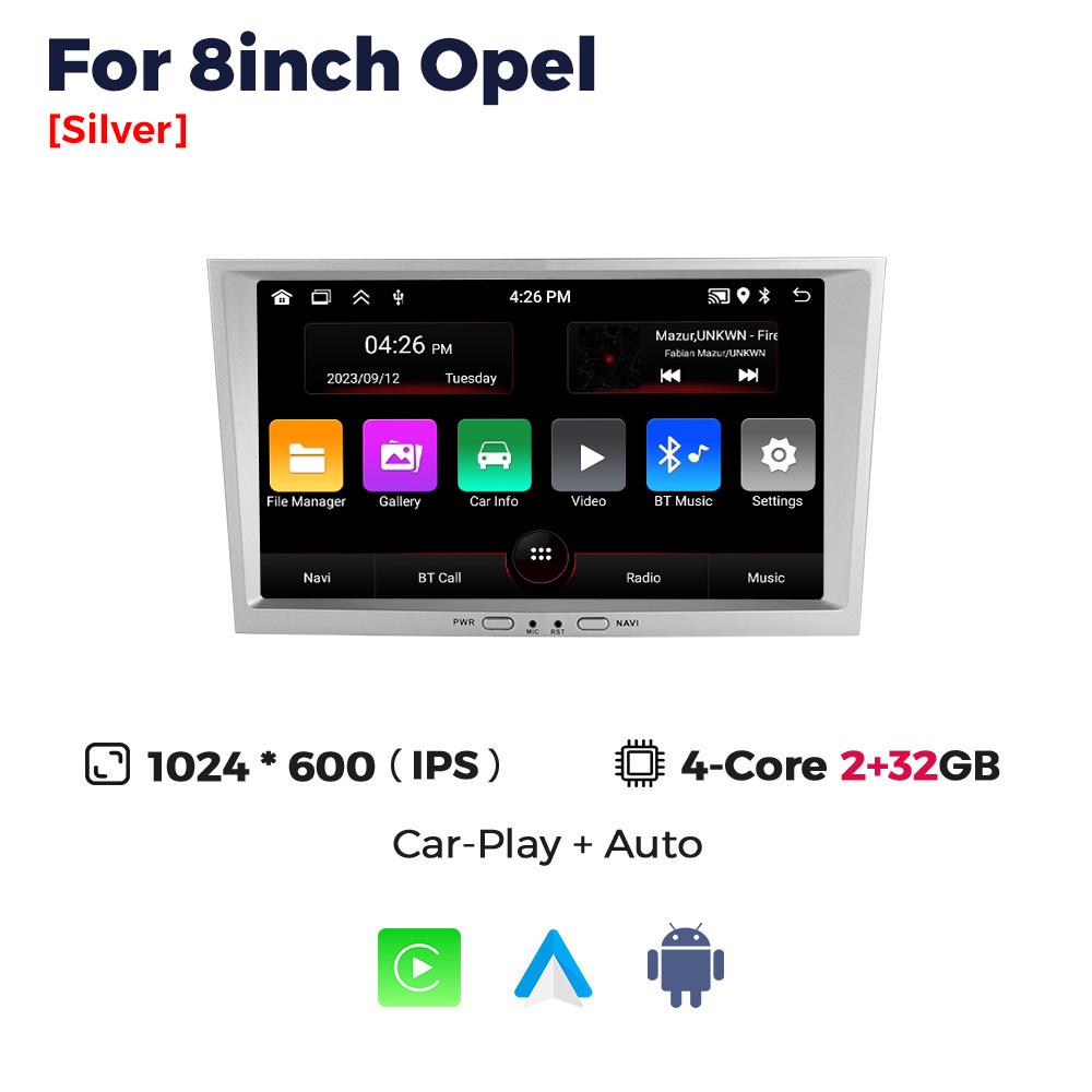 8inch Car DVD Player For Opel Astra H J 2004 Vectra Vauxhall Antara Zafira Corsa C D Vivaro Meriva Veda GPS Radio Carplay
