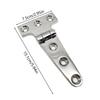 316 Stainless Steel T-Shape Hinges T Type Marine Grade Hardware Rust Proof Deck Shed Door Hinges For Yacht Accessories