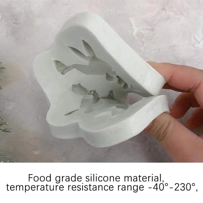 New Easter Rabbit Fondant Silicone Mold Carrot Cake Decorating Tools Chocolate Cookies Baking Mould Egg DIY Clay Epoxy Mold